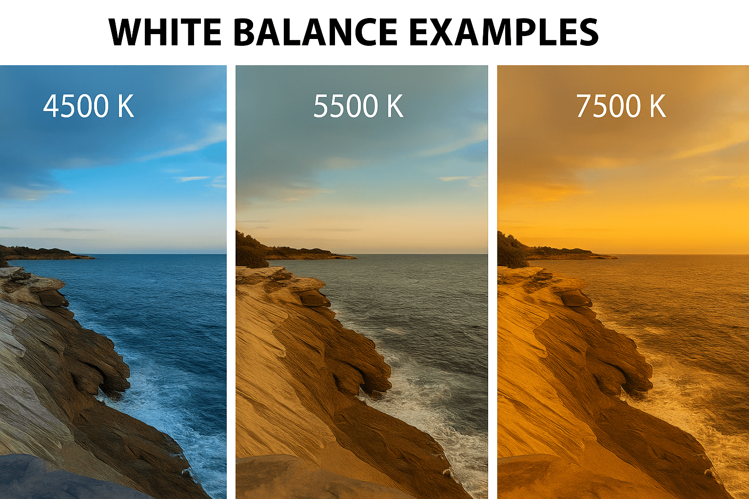 مثال استفاده از وایت بالانس در اموزش عکاسی با موبایل