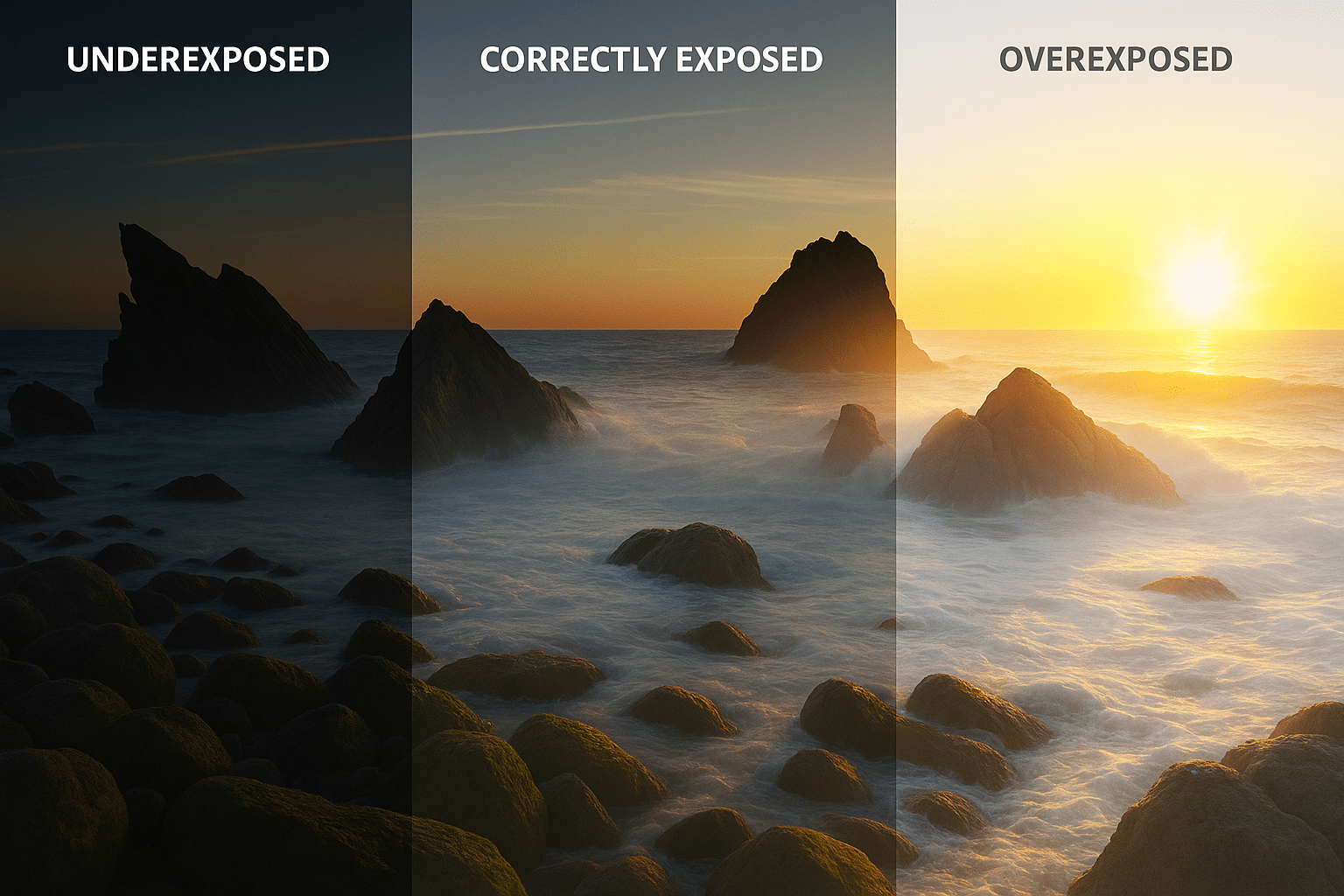 میزان اکسپوژر در آموزش عکاسی با گوشی