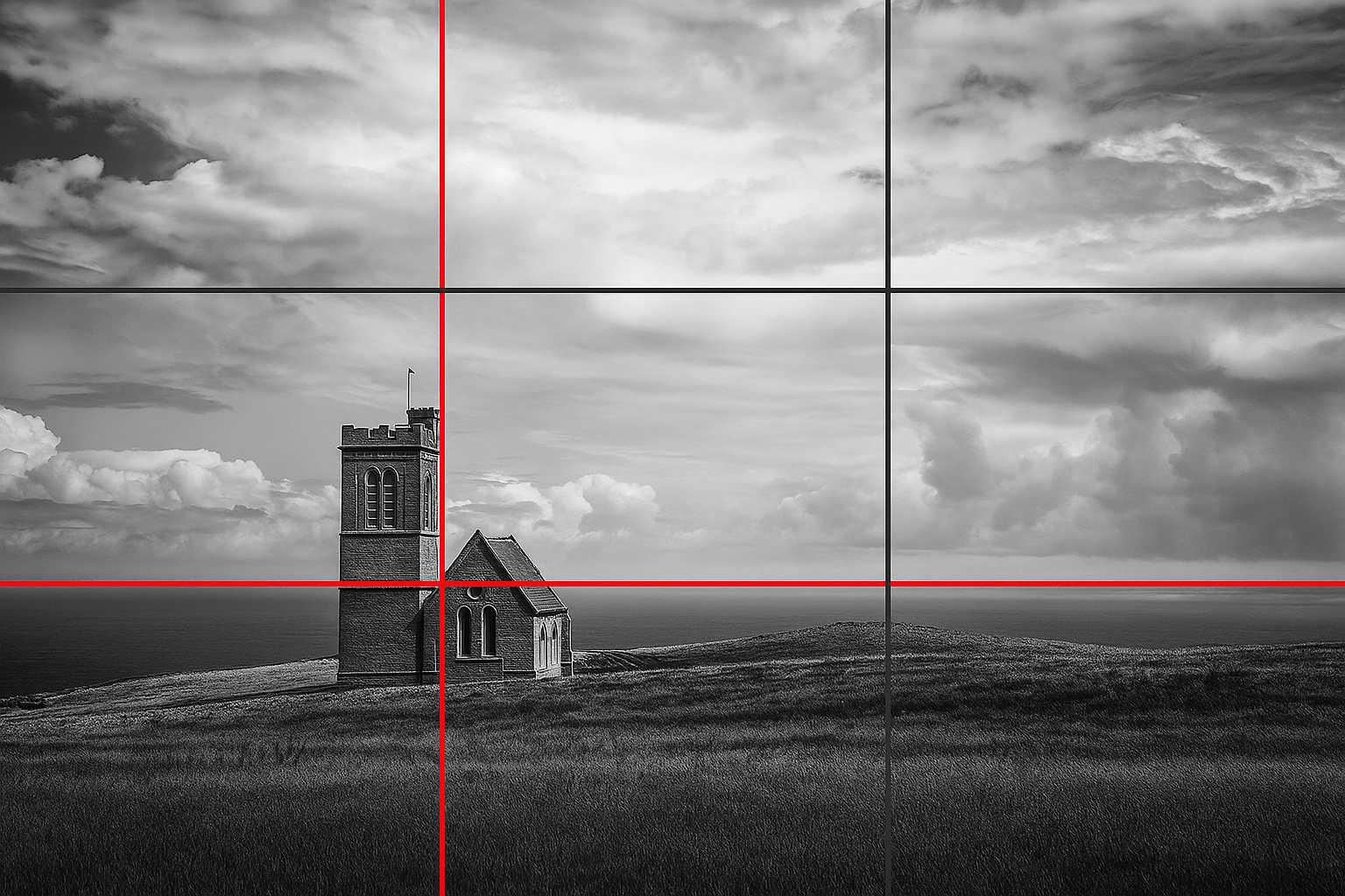 یادگیری رعایت قانون یک سوم در هنگام آموزش عکاسی با موبایل سامسونگ
